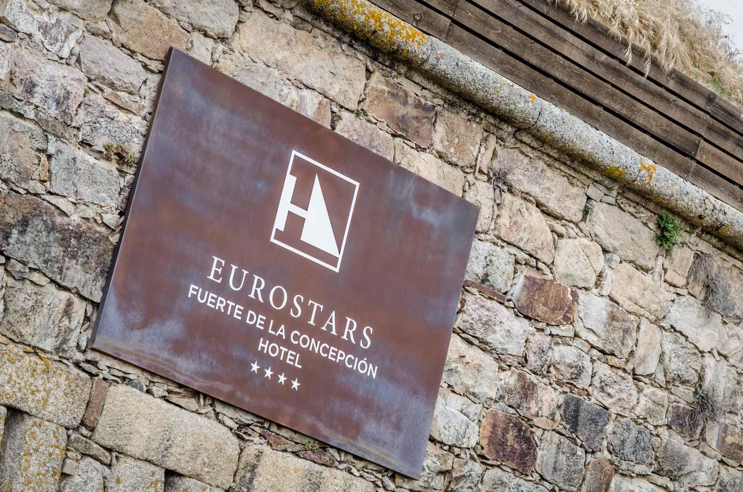 Eurostars Fuerte De La Concepcion Hotel Aldea Del Obispo Luaran gambar